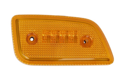 Lumina clarificare dreapta, portocaliu, LED, in relief, 24V potrivit MERCEDES ACTROS MP4 / MP5 07.11-