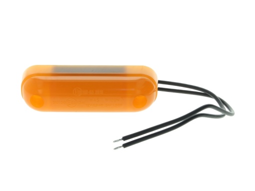 Lumina clarificare lumini stanga/dreapta, forma: dreptunghiular, portocaliu, LED, 12/24V