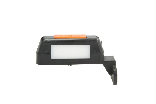 Lumina clarificare stanga, portocaliu/rosu/alb, LED, inaltime 105mm; latime 28mm; adancime 34mm, în relief, lungime cablu 210mm, cu cuier, 12/24V (unghi în relief)