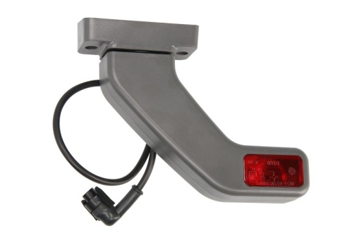 Lumina clarificare stanga, rosu, R5W, brat lung, 12/24V potrivit IVECO EUROCARGO I-III 01.91-09.15