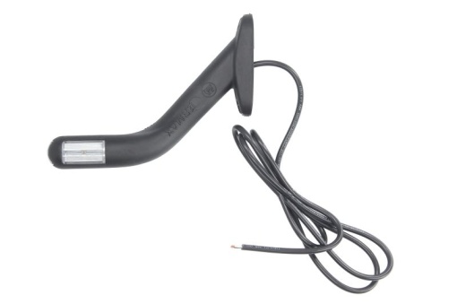 Lumina delimitare dreapta, forma: oval, portocaliu/rosu/alb, LED lungime cablu 1500mm, pe brațul lung, 12/24V