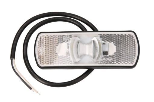 Lumini clarificare stanga/dreapta, alb, LED, inaltime 44mm; latime 122mm; adancime 19mm, suprafata, lungime cablu 500mm, 12/24V (cu reflector)