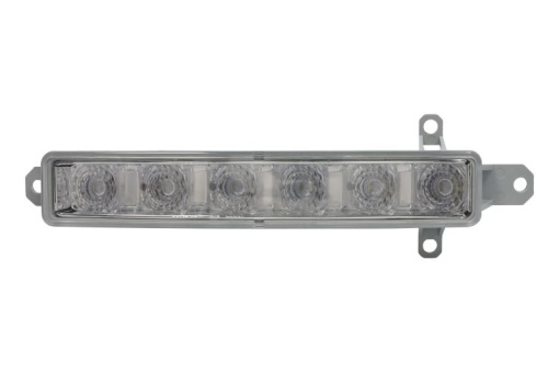 Lumini de zi stanga/dreapta (LED, culoare: crom) potrivit CITROEN BERLINGO II, C1, C1 II, C3 II, C3 PICASSO, JUMPY, SPACETOURER; OPEL VIVARO C, ZAFIRA LIFE; PEUGEOT 107, 108, 308 II, EXPERT 03.12-