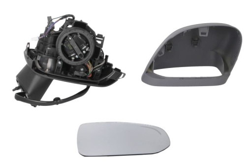 Oglinda dreapta (electric, cu memorie, convex, cu incalzire, asistent pentru schimbarea benzii, subacoperit, pliabil electric, cu semnalizator, cu senzor temperatura) potrivit VOLVO XC60 II 03.17-