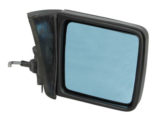 Oglinda dreapta mecanica plana, albastru MERCEDES 190 W201, Clasa E W124 intre 1982-1998