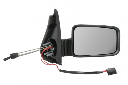 Oglinda laterala Dreapta (mecanic, convexa, incalzita, capac) potrivit PEUGEOT 405 I, 405 II, 405 II/combi, 406