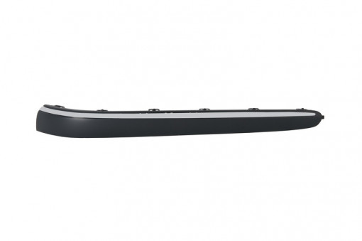 Ornament bara spate dreapta complet, crom/grunduit MERCEDES Clasa E W211 Sedan intre 2002-2006