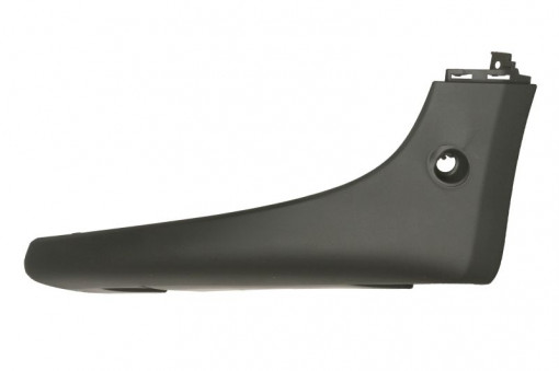 Ornament barafata stanga (cu gauri senzori parcare, negru) MINI (F55), (F56), (F57) dupa 2013