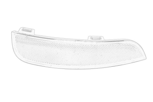 Reflector Spate Stanga (degajare) potrivit VOLVO S40 II, V50 01.04-12.12
