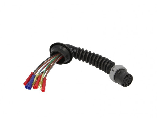 Set cabluri pentru usa din spate (200mm, numar pini: 12, cu capac, Dreapta/Stanga) potrivit OPEL ASTRA H 1.2-2.0 01.04-05.14