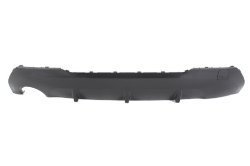 Spoiler bara spate inferior fara grund, pachet M, negru-mat, cu un decupaj teava evacuare: stanga potrivit BMW 1 F40 Hatchback 07.19-