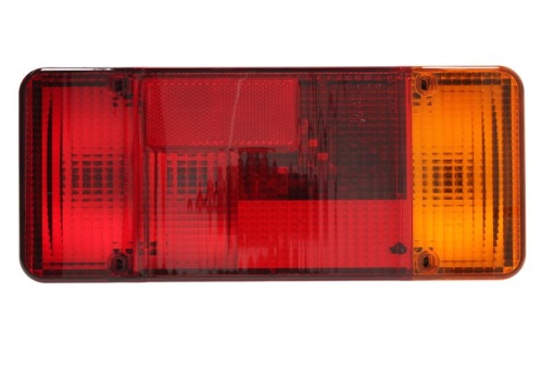 Stop spate stanga (12/24V, cu intermitent, cu lumina de ceata, cu lumina stop, lumini parcare, reflector, cu fire)