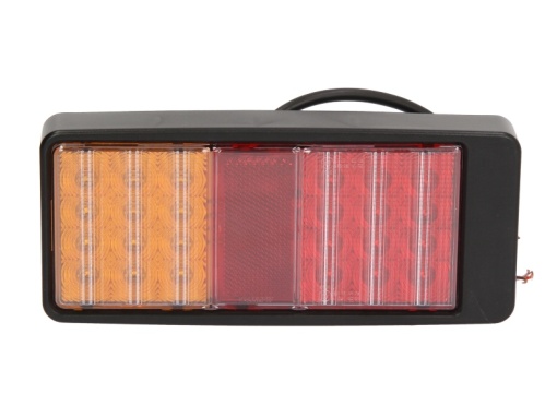Stop spate stanga/dreapta (LED, 12/24V, cu intermitent, cu lumina stop, lumini parcare, cu lumina placuta inmatriculare)