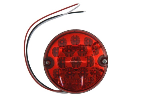 Stop spate stanga/dreapta (LED, 12/24V, cu lumina stop, lumini parcare, numar conectori: 3, fi95mm)