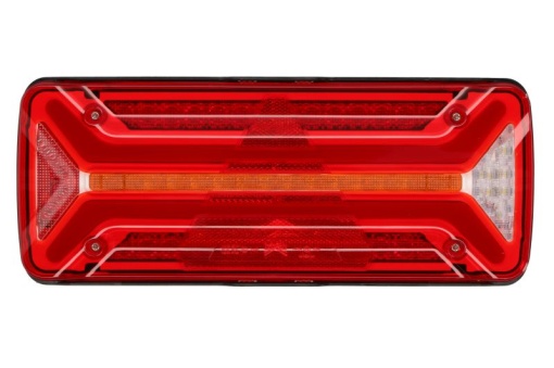 Stop spate stanga ECOLED II (LED, 10/30V, cu intermitent, cu far de ceata, marsarier, cu stop, lumina de parcare, reflector triunghiular, indicator dinamic, conector: 4x 2PIN/ASS2 7PIN)