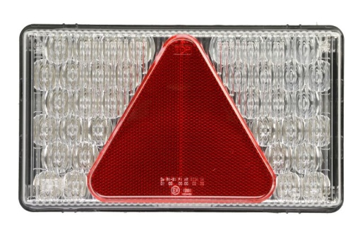 Stop spate stanga MULTI LED (LED, 12V, cu intermitent, cu lumina de ceata, cu stop, lumina de parcare, reflector triunghiular, conector: ASS2 7PIN)