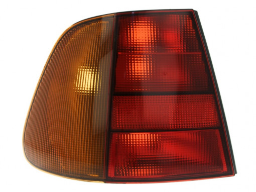 Stop tripla lampa spate stanga (Semnalizator portocaliu, culoare sticla: rosu) VW POLO LIMUZINA 1995-2001