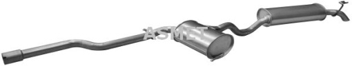 Toba esapament finala potrivit FIAT MAREA 1.6 09.96-05.02