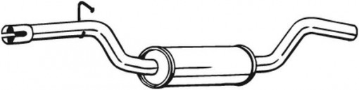 Toba esapament intermediara potrivit VW PASSAT B6, PASSAT B7, PASSAT B7/KOMBI 1.4/1.6 05.05-12.14