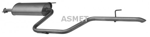 Toba finala esapament potrivit MERCEDES VITO (W638) 2.3D 02.96-07.03