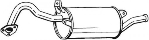 Toba finala esapament potrivit MITSUBISHI LANCER V 1.6 12.92-10.03