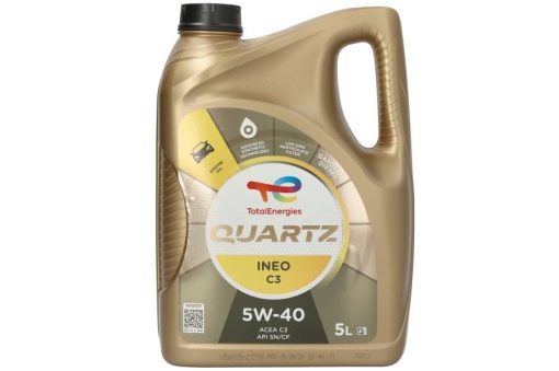 Ulei motor Quartz INEO (5L) 5W40 ;API CF; SN; ACEA C3; DEXOS 2; FIAT 9.55535 GH2; FIAT 9.55535 S2; OPEL OV0401547-D40; PORSCHE A40; VW 502.00; VW 505.01