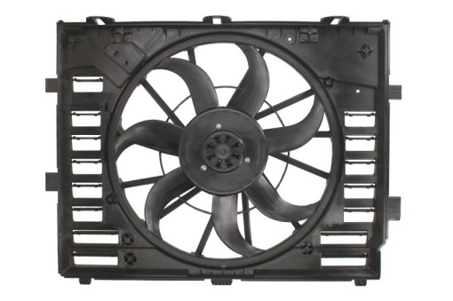 Ventilator radiator (cu carcasa) potrivit PORSCHE CAYENNE 3.0D-4.8 06.10-