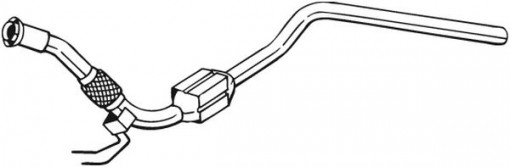 Catalizator potrivit MERCEDES V (638/2), VITO (W638) 2.2D 02.99-07.03