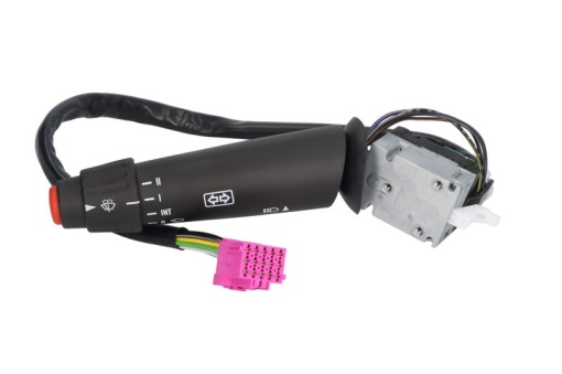 Comutator coloana directie (Claxon; Indicatorii; lumini; stergatoare, negru) potrivit MERCEDES ACTROS, ACTROS MP2 / MP3, ATEGO, ATEGO 2, AXOR, AXOR 2, CONECTO (O 345), ECONIC 01.70-