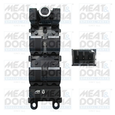 Comutator macara geam Fata Stanga potrivit LAND ROVER RANGE ROVER IV, RANGE ROVER SPORT II 2.0D-5.0 08.12-