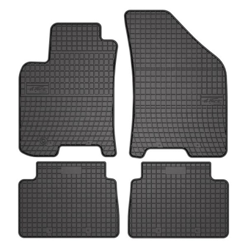 Covoras podea cauciuc FROGUM Rubber, 4 buc BASIC, fata/spate, set, culoare negru, potrivit CHEVROLET LACETTI; DAEWOO NUBIRA 07.03-, Saloon