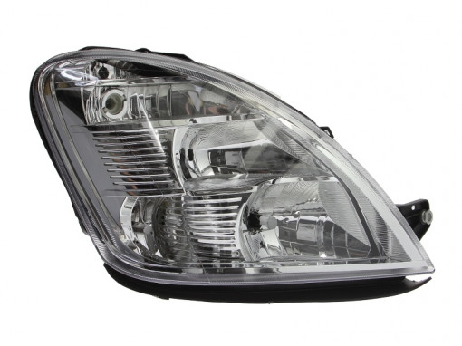 Far dreapta (H1/H7, reglaj electric, cu motoras, fundal cromat) IVECO DAILY IV