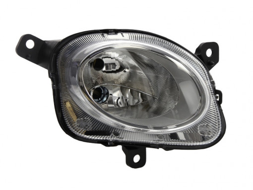 Far Dreapta (H7/W21, fara motoras, culoare insertie: cromat) potrivit FIAT 500L