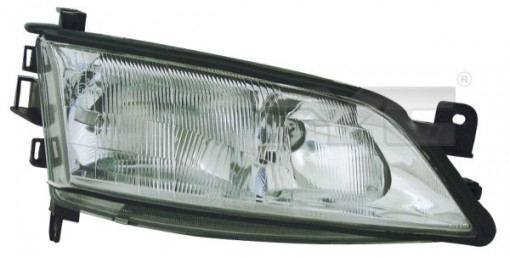 Far stanga (H1/H7, reglaj electric, fundal argintiu) OPEL VECTRA B