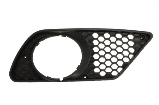 Grila bara fata Dreapta pachet AMG, cu locas proiector, negru potrivit MERCEDES C T-MODEL S204, C W204 01.07-08.14 01.07-03.11