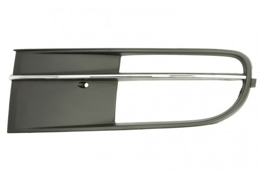Grila bara fata stanga deschisa, plastic, negru/crom VW BEETLE intre 2011-2016