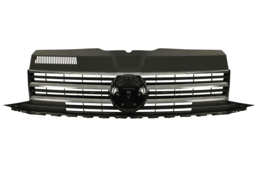 Grila radiator Fata (cu stipe cromate, crom/negru) potrivit VW MULTIVAN T6, TRANSPORTER T6, TRANSPORTER T6 / CARAVELLE T6 2.0/2.0D/Electric 04.15- 04.15-