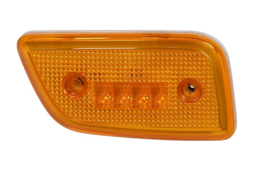 Lumina clarificare dreapta, portocaliu, LED, in relief, 24V potrivit MERCEDES ACTROS MP4 / MP5 07.11-