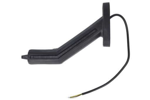 Lumina clarificare dreapta, portocaliu/rosu/alb, LED, suprafata, lungime cablu 400mm, cu brat lung, 12/24V (cu functie de semnalizator spate, IP6K9K)