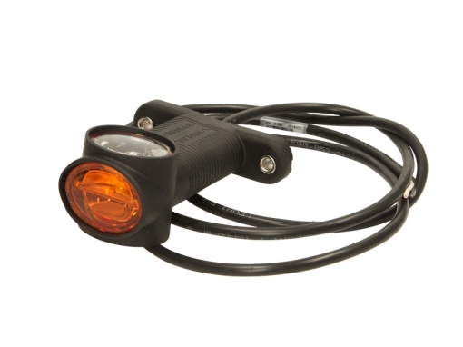 Lumina clarificare lumini stanga/dreapta, portocaliu/rosu/alb, LED, lungime cablu 1700mm, brat scurt, 24V