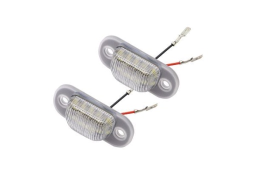 Lumina numar inmatriculare stanga/dreapta potrivit AUDI 100 C1, 80 B4, A6 C4, CABRIOLET B3 1.6-4.2 11.68-08.00