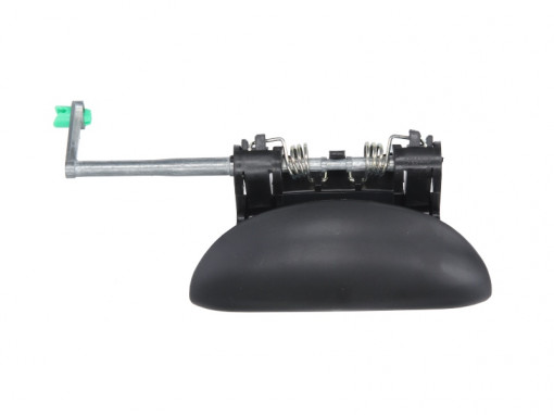Maner usa Fata Dreapta (extern, negru) potrivit PEUGEOT 206 1.1-2.0D 08.98-