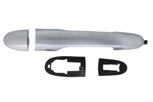 Maner usa Fata/Spate Dreapta (extern, argintiu) potrivit FIAT 500L 0.9-1.6D 09.12-