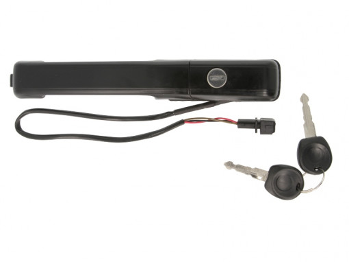 Maner usa fata stanga exterior, cu cheie, cu incuietoare, cu cablu VW PASSAT intre 1988-1993