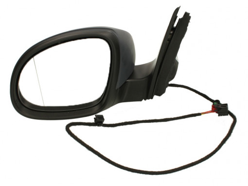 Oglinda stanga electrica, asferic, incalzita, grunduita, pliabila electric VW TIGUAN intre 2007-2011
