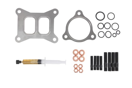 Set montaj turbocompresor (cu garnituri) potrivit AUDI A4 B8, A5, Q5; PORSCHE MACAN 1.8/2.0 10.07-
