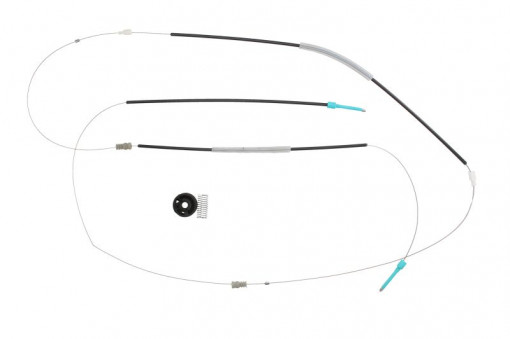 Set reparatie macara geam stanga/dreapta (cabluri) potrivit VW GOLF III, GOLF IV 07.93-06.02