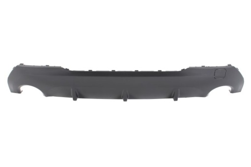 Spoiler bara spate inferior fara grund, pachet M, negru-mat, cu un decupaj teava evacuare: stanga; dreapta potrivit BMW 1 F40 Hatchback 07.19-