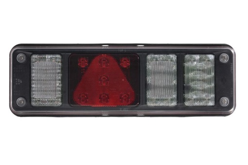 Stop spate stanga (LED, 24V, cu intermitent, cu lumina de ceata, lumina de marșarier, cu lumina stop, lumini parcare)