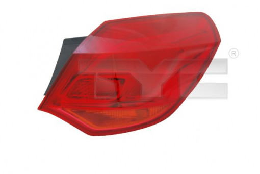 Stop tripla lampa spate dreapta ( exterior , Semnalizator portocaliu, culoare sticla: rosu) OPEL ASTRA HATCHBACK 2009-2012